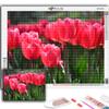 5D DIY Diamond Painting Flowers Tulips Cross Stitch Diamond Art Embroidery  Mosaic Home Deco