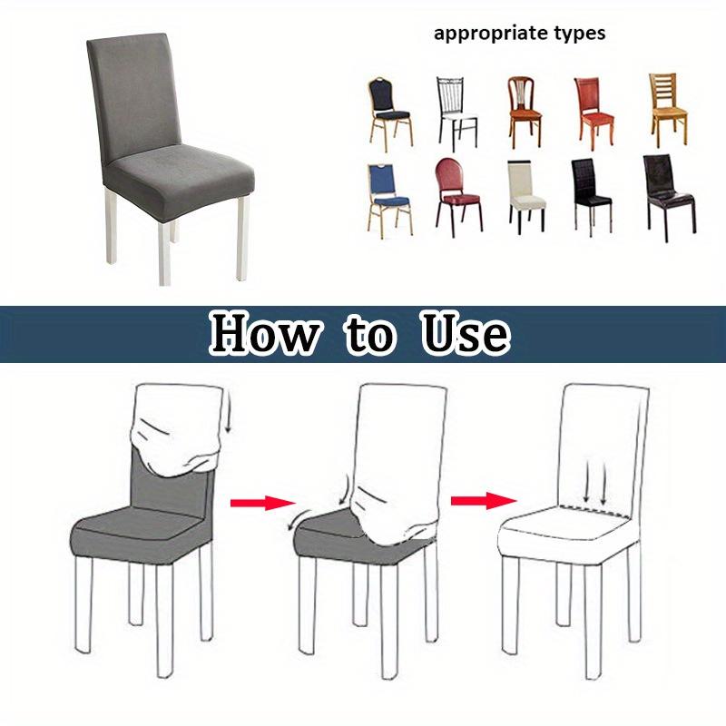 Жаккардовый чехол на стул с полосками и листьями для столовой, свадьбы, банкета, эластичный, водоотталкивающий, защита для стула, накидка на стул