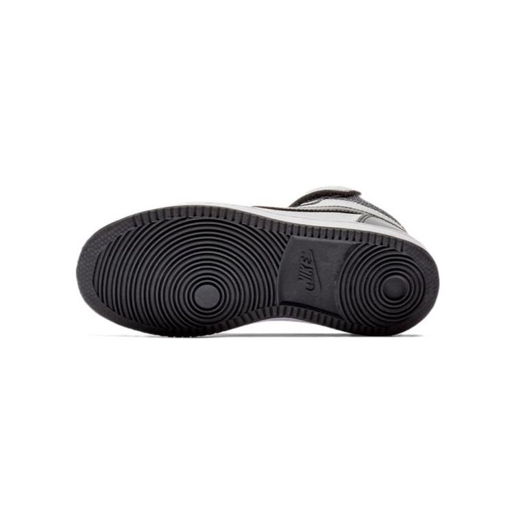 Nike Court Borough Mid PS Холодный серый/Чистая платина/Фото-синий/Антрацитовый Детские кроссовки 870026-009