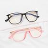 Модные мужские и женские очки с защитой от синего света, винтажная квадратная оправа для очков, ультра легкая оправа, защита глаз компьютера