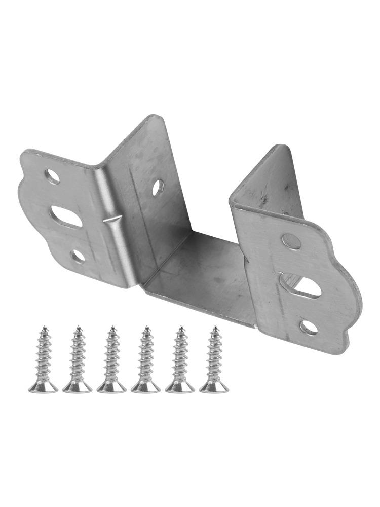 Кронштейны для кроватных бортиков Сверхпрочная поддержка Металлические петли Простая установка