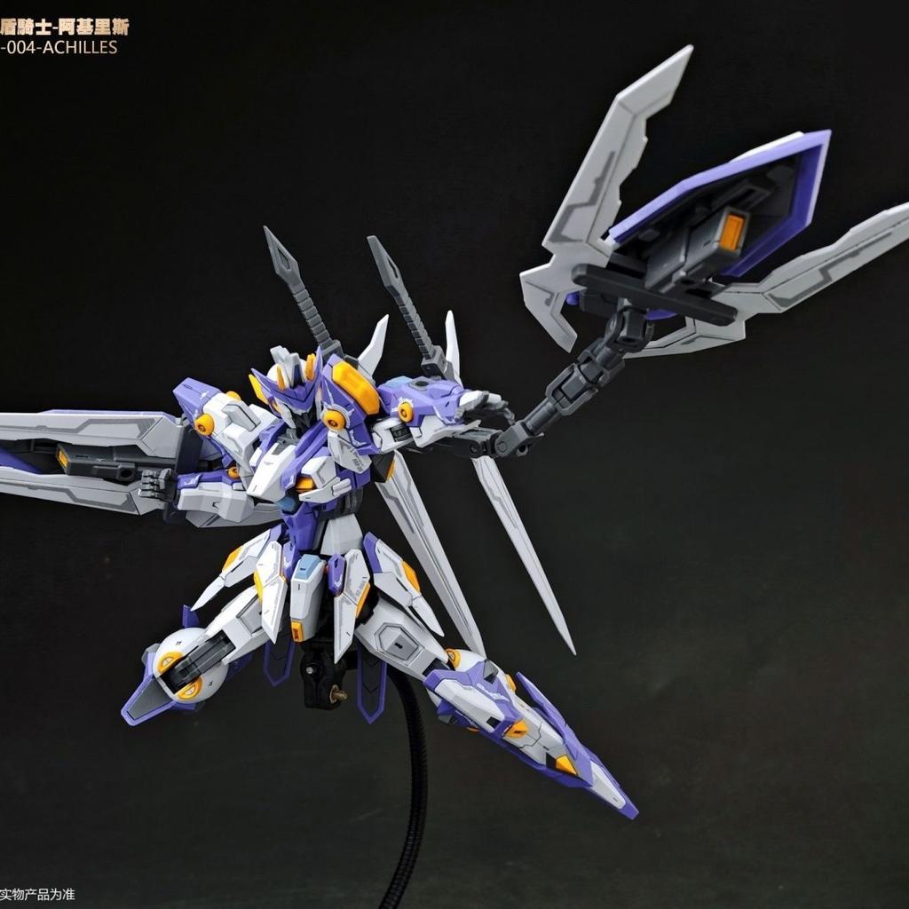 В наличии 1/144 Snaa Sc-004 Рыцарь Эгиды Ахиллес Экшн-фигурка ПВХ Подвижный Сборная модель для сборки Коллекция для комнаты Статуэтка День рождения