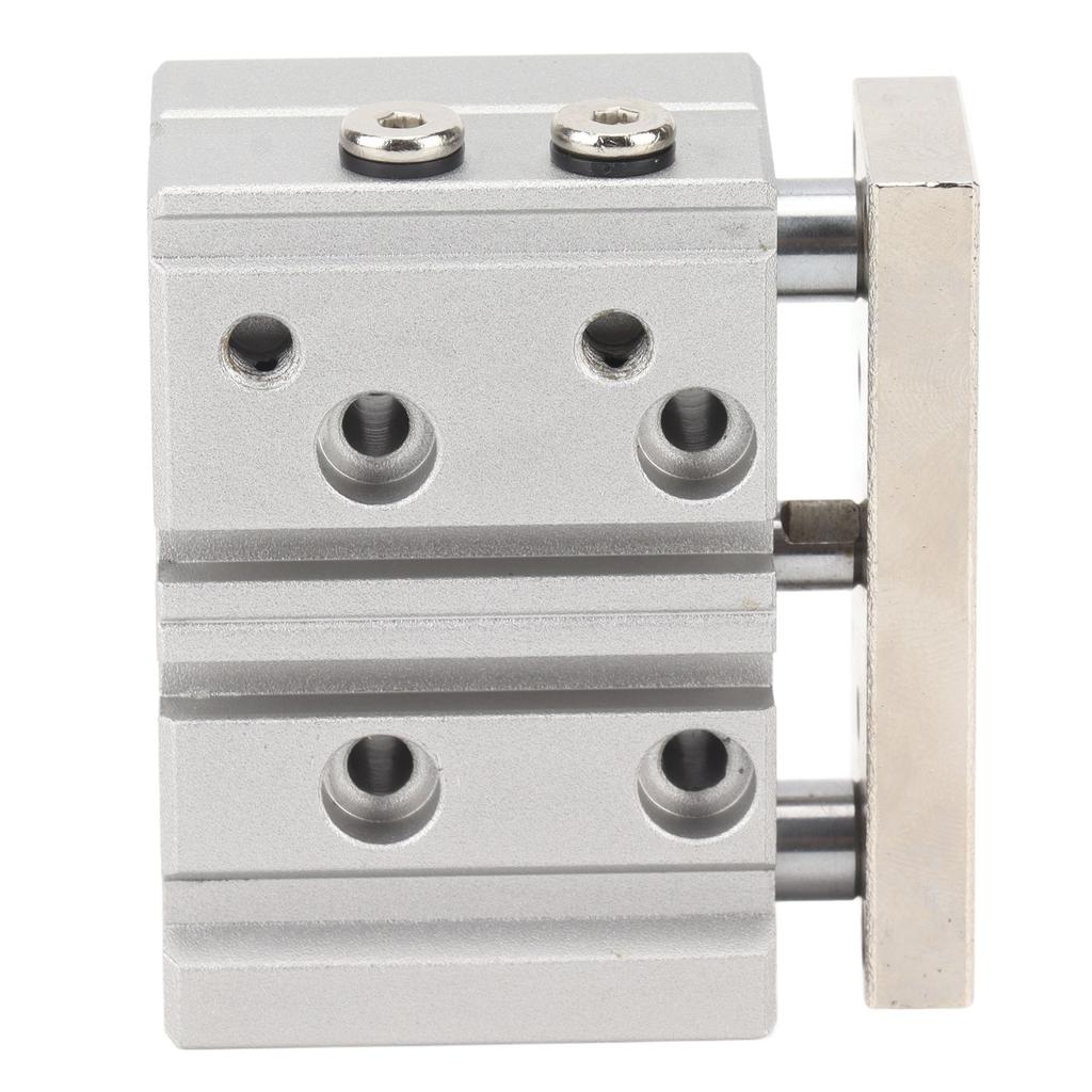 Пневматический цилиндр 3 поршневых штока 3 вала двойного действия 0,15?1.0 МПа TCM12 10S Аксессуар