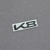 Car styling Metal Car Trunk Letters Decals Sticker For Kia New K3 K5 K8 Badge Emblem Stickers black red rdxbt90
