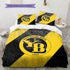 BSC Young Boys Pattern Bedding Quilt Set  Home Decoration  Gift (1 * duvet cover + 2 * pillowcase  without core)
