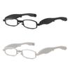 Folding Anti-Blue Light Reading Glasses For Men Women 360 Degree Rotating Hyperopia Glasses With Glasses Bag Presbyopic Eyewear