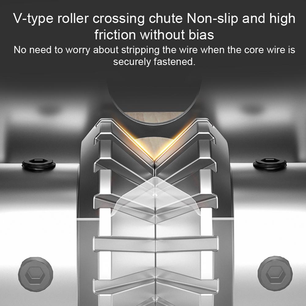 Электроэрозионный станок для резки проволоки, электрический съемник проволоки, автоматический ручной скребок, зачистка медного кабеля 1-25 мм