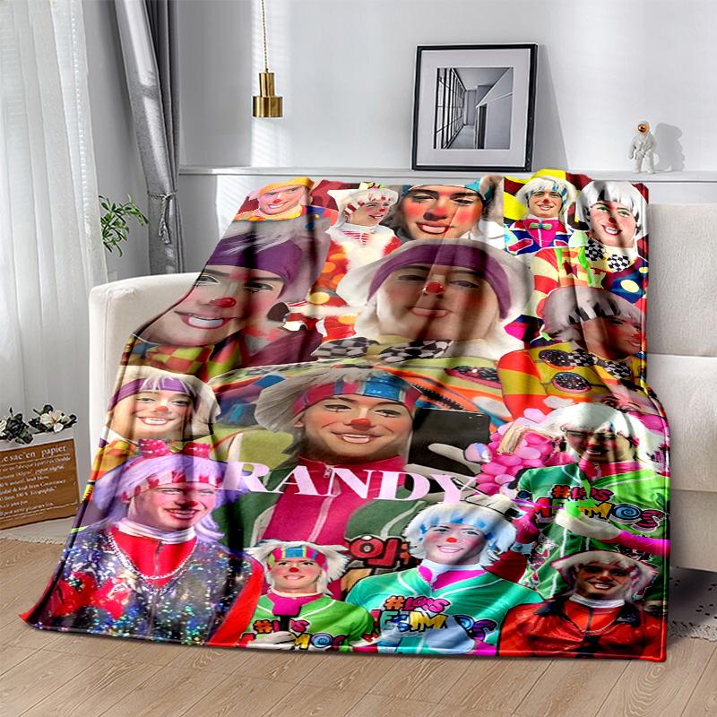 Mesmos Rollo Flannel Blanket Soft All-Season Throw, Design for Camping, Car Travel, Hiking Sofa, Bed, Office Perfect Gift for Parties