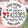 2D Flat Hanging Decorative Signs, Interior Wall or Door Decoration, Garden Decoration, Interesting Gifts for Family and Friends