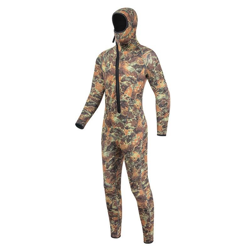 5mm Neoprene Wetsuit With Hood Scuba Diving Snorkeling Surfing Cold Water Swimming Winter Dive Gear
