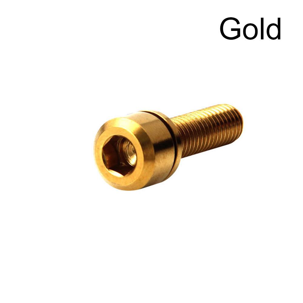 Fashion Durable Bicycle Accessories M6x20mm Caliper Bolt Disc Brake Bike Titanium Screw