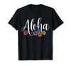 Aloha Hawaiian Hibiscus Flower Surfer Maui Kauai Hawaii T-Shirt