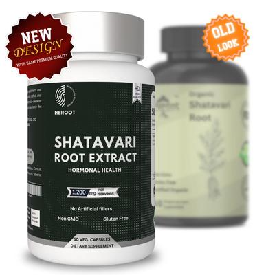 Капсулы Carbamide Forte Organic Shatavari – Женское здоровье и гормональный баланс – 90 вегетарианских капсул