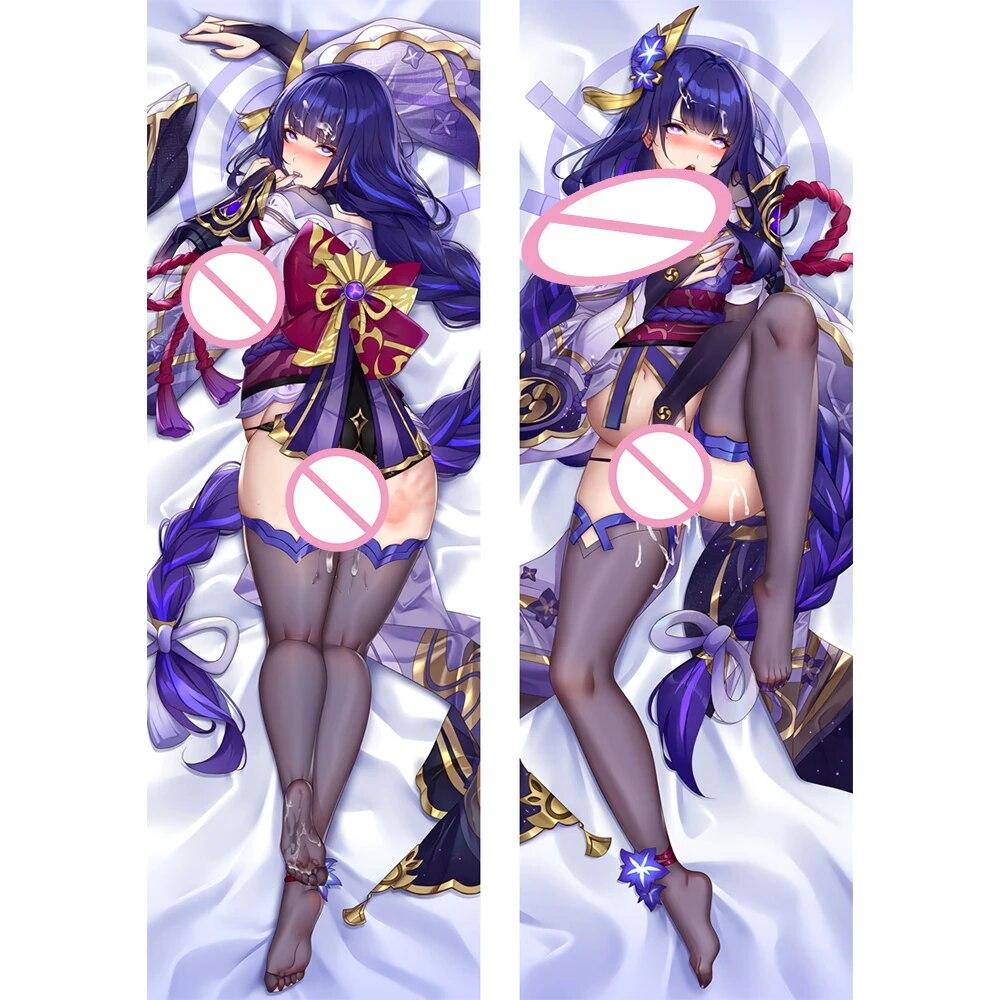 Genshin Impact Baal Косплэй наволочка аниме игра Raiden Shogun Dakimakura обнимающая наволочка для тела подушка домашняя кровать рождественские подарки