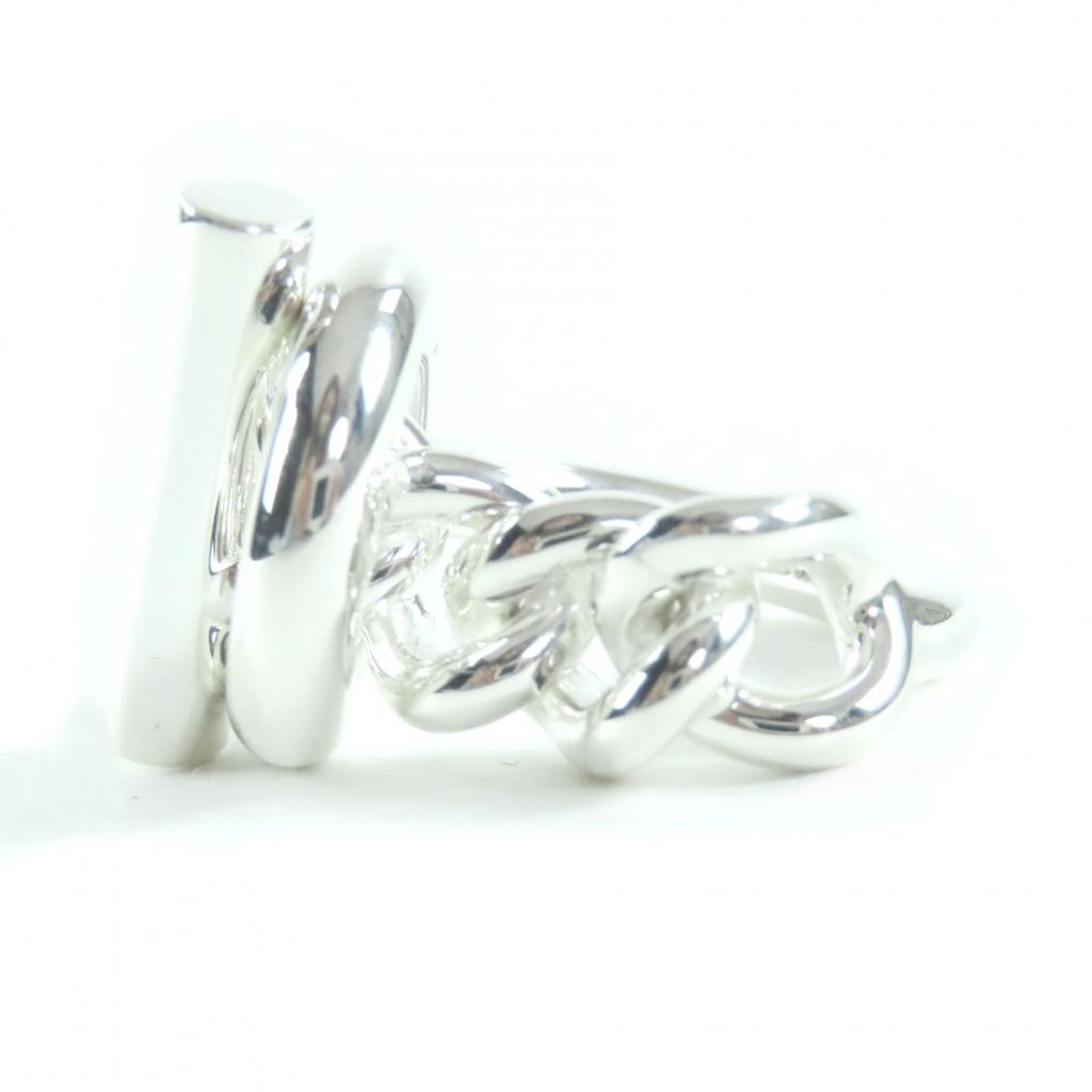 Отличное кольцо HERMES Croisette кольцо Аксессуары Серебро AG925 Б/у