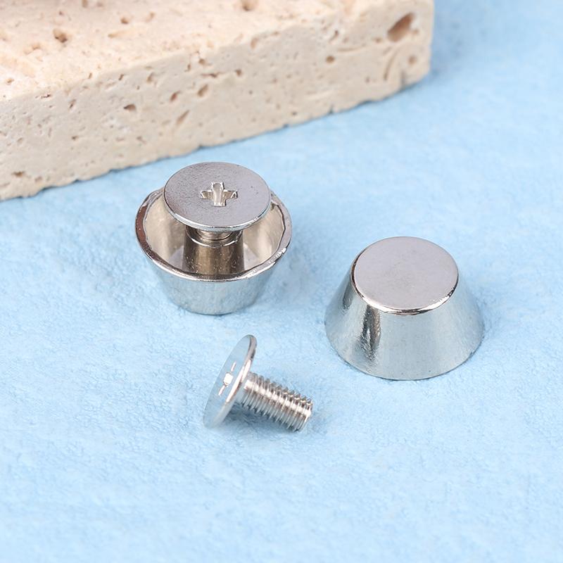 10 комплектов, металлические нижние заклепки для ножек сумки, кожаные заклепки для сумки «сделай сам», защитные заклепки для защиты от износа, аксессуары для ремней сумки