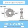 Высокопрочная накатанная гайка M3/M6/M10 из нержавеющей стали
