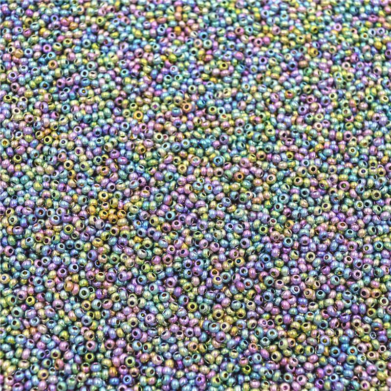 1000 шт./лот, 2 мм, австрийские круглые хрустальные бусины с отверстиями, сплошной цвет, чешские стеклянные разделители, бусины «сделай сам», для изготовления детских ювелирных изделий