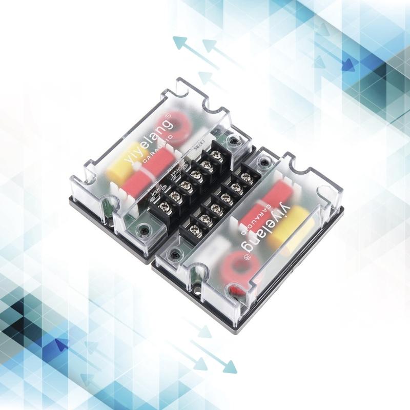 Автомобильный Кроссовер 2-полосный Высокочастотный Низкочастотный Динамик Фильтр Разделитель Частот Динамика 200 Вт