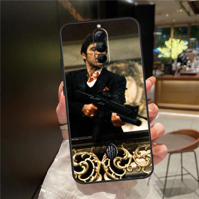 Scarface Al Pacino Tony Montana Phone Case For ZTE Nubia Red Magic 9 Pro Plus 6 7 8 Pro 6S 7S 8S Pro Plus 5G 5S 6R Cover