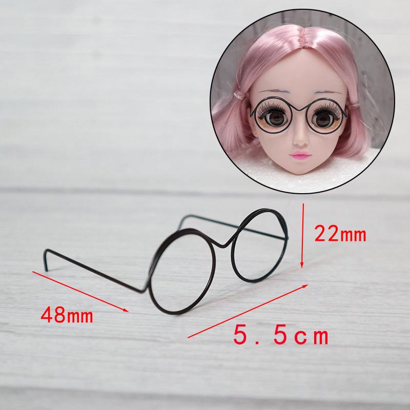Мини-очки-щенок OB11 Twist Stick: Аксессуары для DIY-витрин со стальным проволочным каркасом (3-4-5 см)