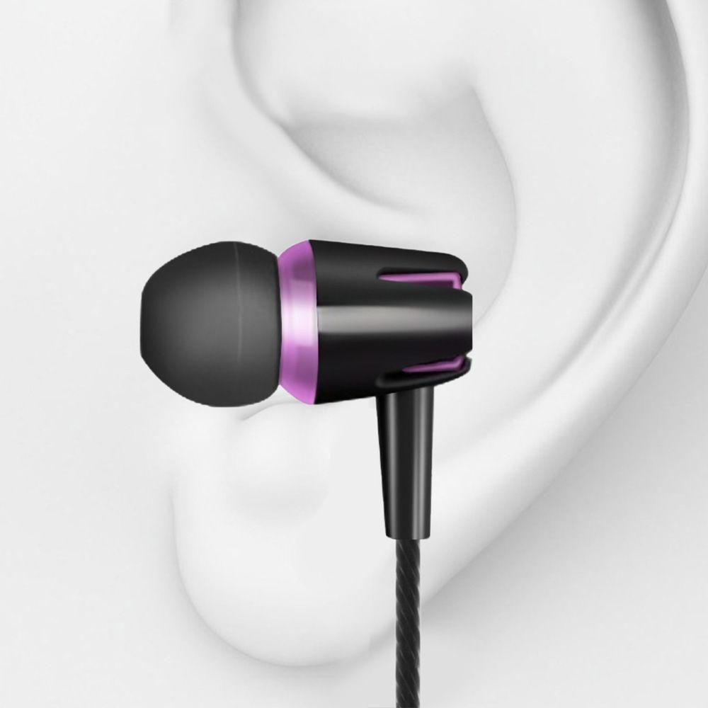 Универсальные наушники-вкладыши с микрофоном, стерео наушники, спортивная гарнитура