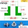 T-Shaped Nylon Insulating Bushing Spacer for M3-M35 Threads