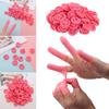 Disposable Nail Art Tool Rubber Gloves Finger Cots Finger Cover Fingertips Protector Gloves