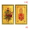 Wu The God Of Wealth Talisman Chinese Feng Shui Copper God Of Wealth Buddha Amulets Card Fortuna Treasure Lucky Home Decoration