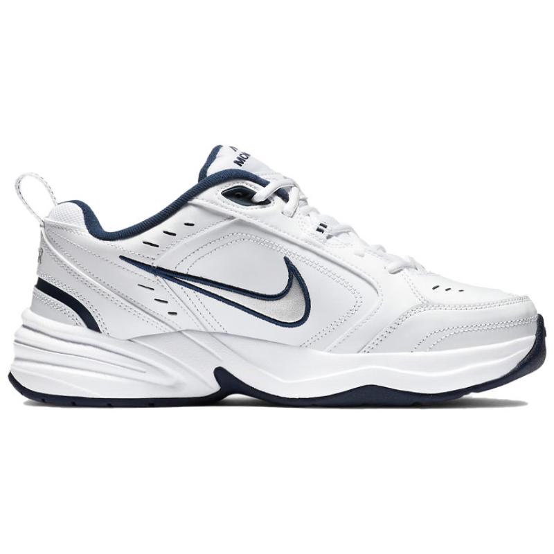 Nike Кроссовки Air Monarch Iv Белые Темно-синие 415445-102