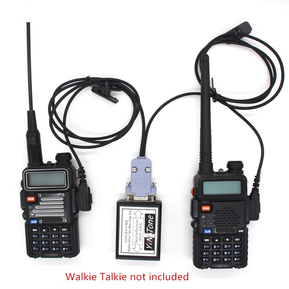 Релейная коробка для рации типа K для Baofeng двусторонняя со сменным разъемом COM-порт