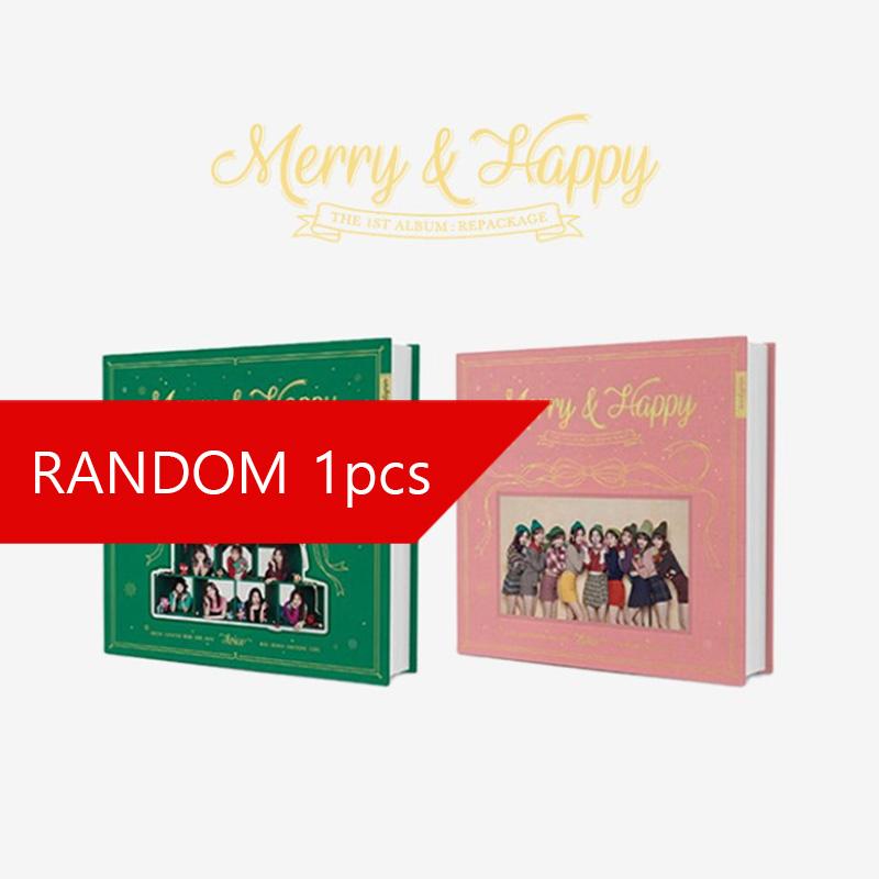 Twice 1-й переизданный альбом Merry & Happy