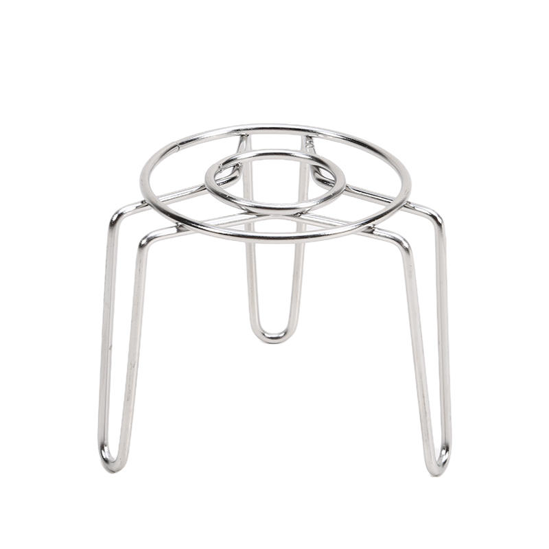 Kitchen Mini Round Steamer Cooling Rack Trivet Multi-Functional Pot Pan Cooking Stand for Outdoor Camping Picnic