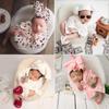 Newborn Bathrobe Baby Pajamas Photo Shoot Costume Set for Boys and Girls