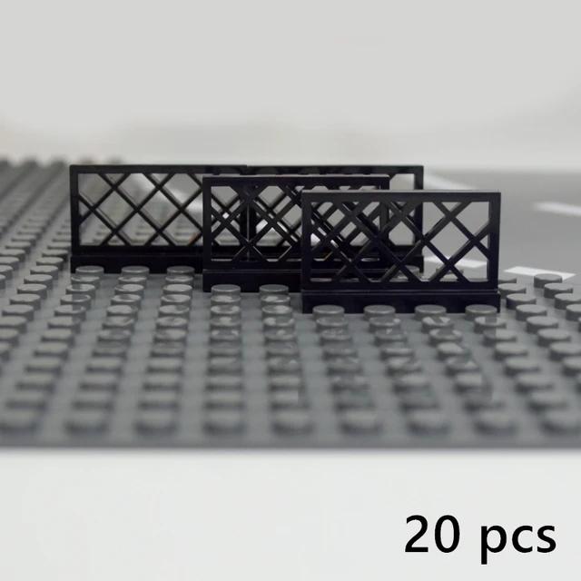 Сделай сам Собирает Частицы 6140 2486 6187 Технические Детали MOC Рельсы Лестница Забор Перила Панель Барьер Лестница Город Строительные Блоки