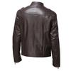 Men's Leather Autumn New Stand Collar Motorcycle Leather Jacket Men's Trend Sports  Men's Leather Jacket