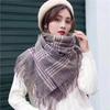 Women's Imitation Cashmere Scarf - Autumn/Winter British Plaid, Thick, Warm, Fashionable Shawl