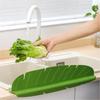 Водонепроницаемый защитный экран для кухонной мойки в форме бананового листа