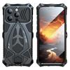 Luxury Armor Metal Phone Case for Iphone 15 Pro Max 14 13 Military Heavy Duty Full Cover Shockproof Funda with Protector Cover