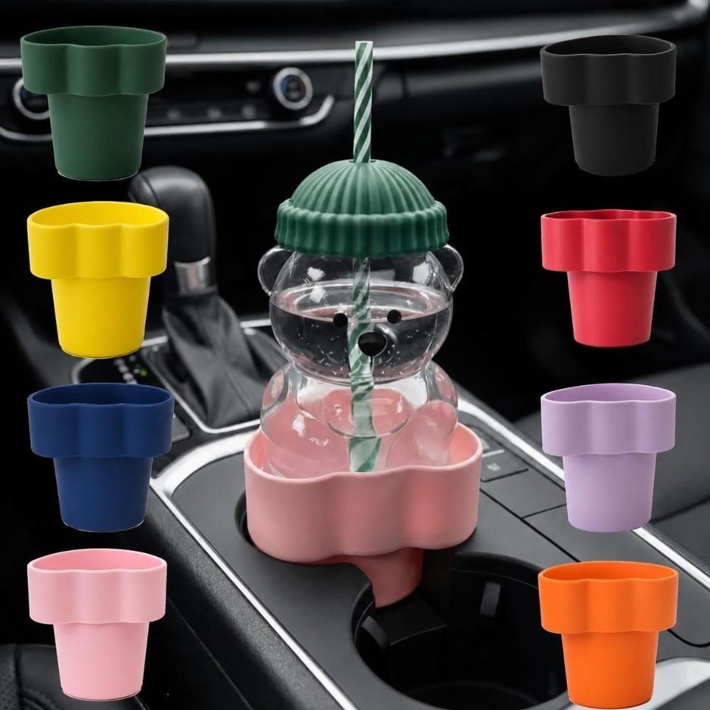 Stabilizer Base Bear-Shaped Cup Adapter Secure Fit Water Bottle Cup Holder for Bear-Shaped Cups Car