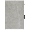 Office Cabinet Concrete Grey 40 x 49 x 75 cm Particleboard