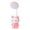 Cute Cartoon Doll Nigh Light USB Recharge Creative 2color Led Practical Child Table Desk Study Lamp Lamp Learning Protectio P1O0