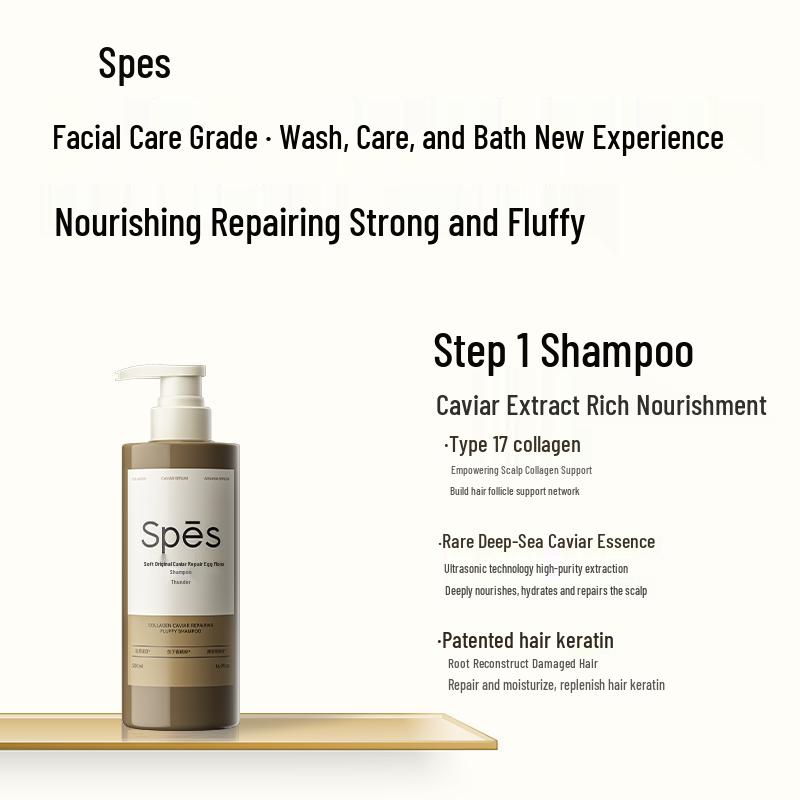 Spes Collagen Caviar Repair & Volumizing Shampoo