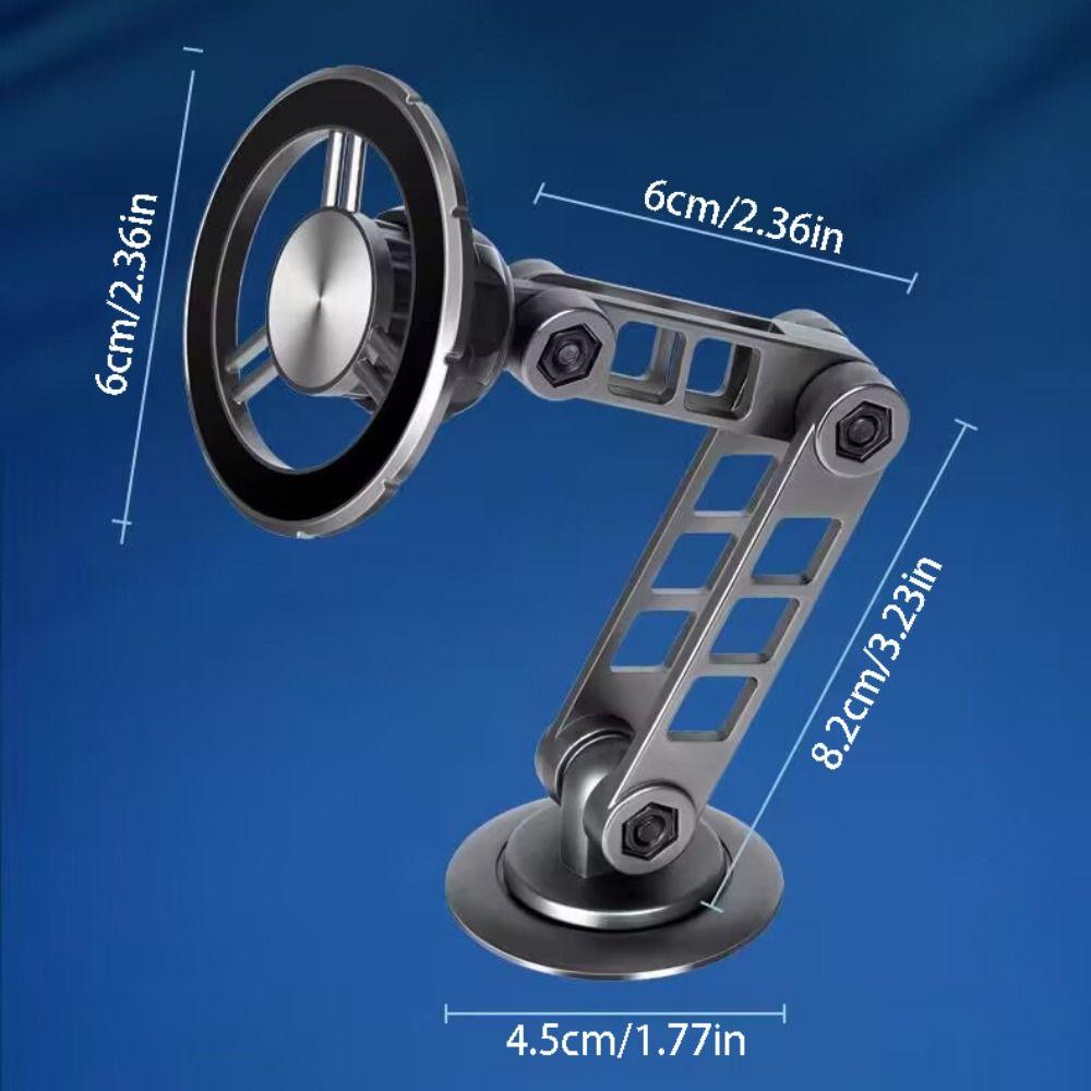 360° Rotation Car Cell Phone Holder Folding Smartphones Support Bracket Instrument Desk