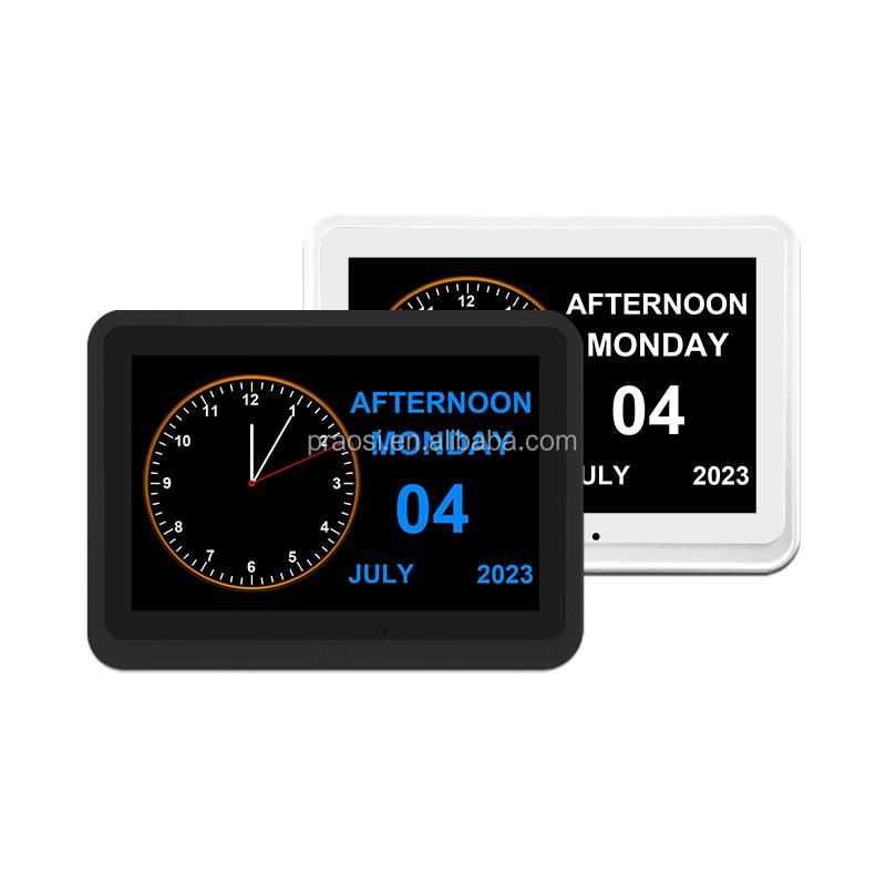 Customize 10.1 Inch Al Alfajr Azan Clock Wall and Table Muslim Digital Prayer Time Reminder Clock with APP