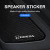 2/4Pcs 3D Aluminum Car Audio Speaker Decorate Badge Sticker For Honda CBR300RR CBR600RR CBR1000RR CBR500R CBR650F VFR800 1200 VTX1300   Accessories