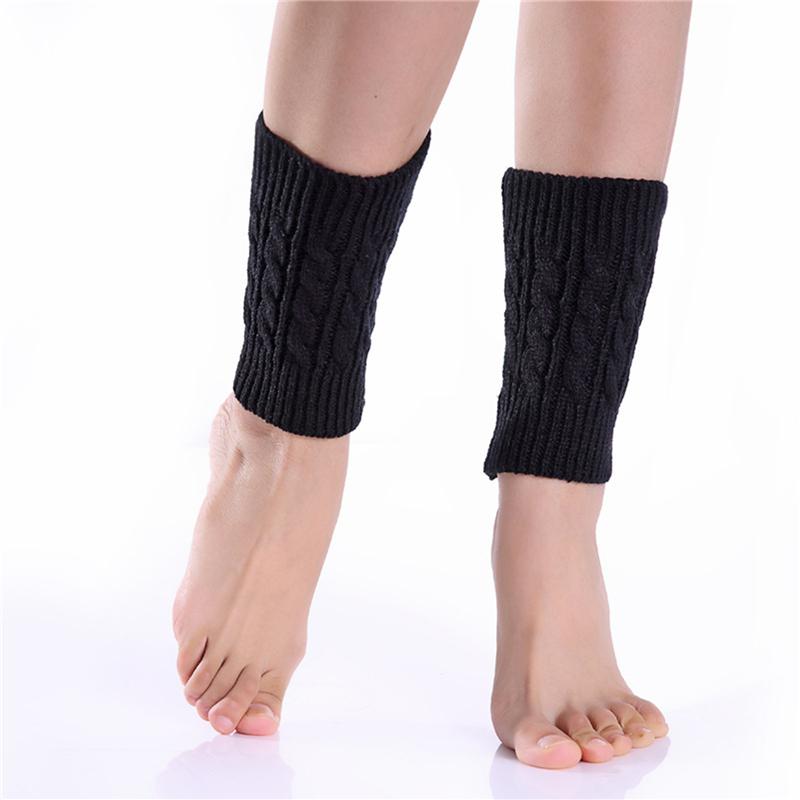1 Pair Cashmere Warm Kneepad Wool Knee Support Men and Women Cycling Lengthen Prevent Arthritis Knee Pad Unisex Thermal Knee