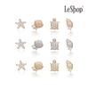 [LsSHOP] 14K Marine Muse Earrings (Gold Plated)_LJ5286BRE