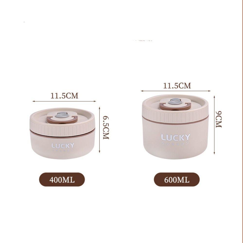 Столовая посуда из нержавеющей стали термоконтейнер для ланча двухслойный штабелируемый пищевой контейнер герметичная миска для супа в микроволновой печи офисный работник