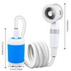 Rechargeable Electric Shower Waterproof Shower Pump High Quality Portable Camping Shower  RV